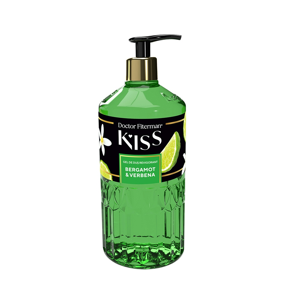 KISS - Gel de duș BERGAMOT & VERBENA x 750 ml